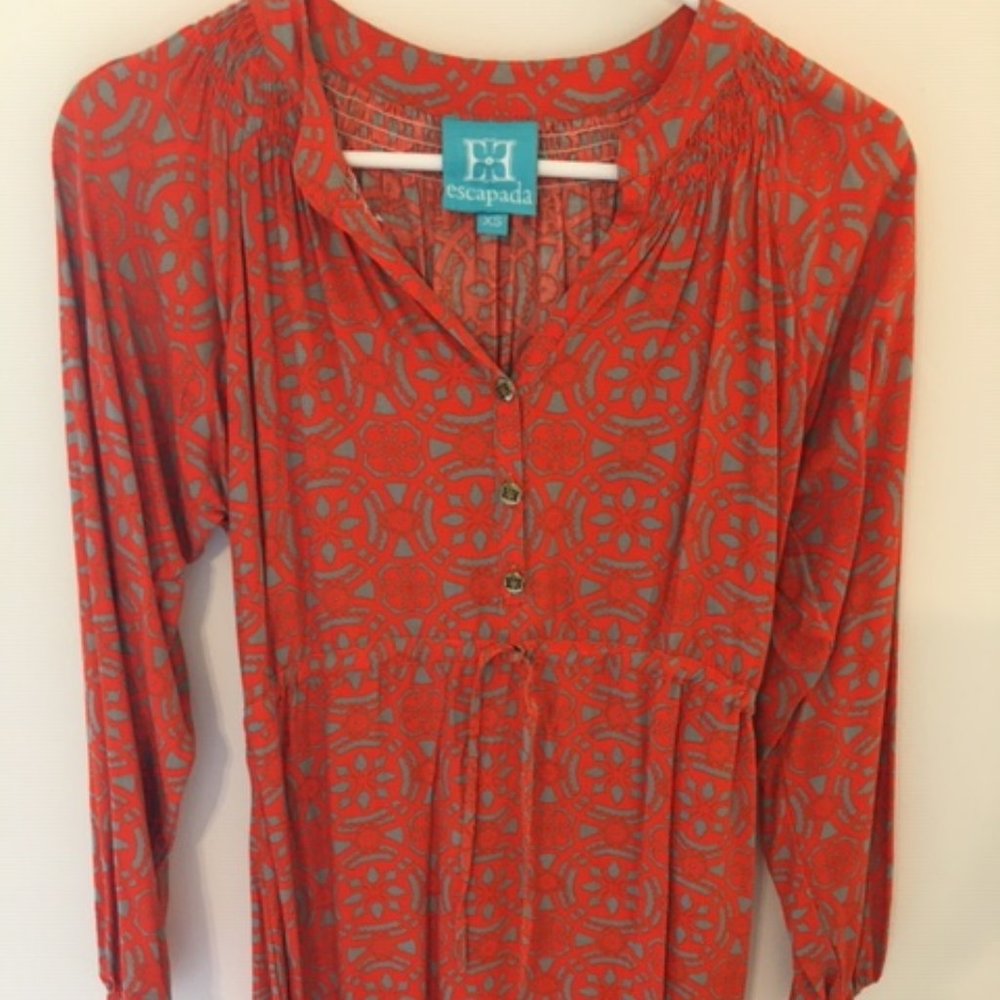 Orange Escapada Dress